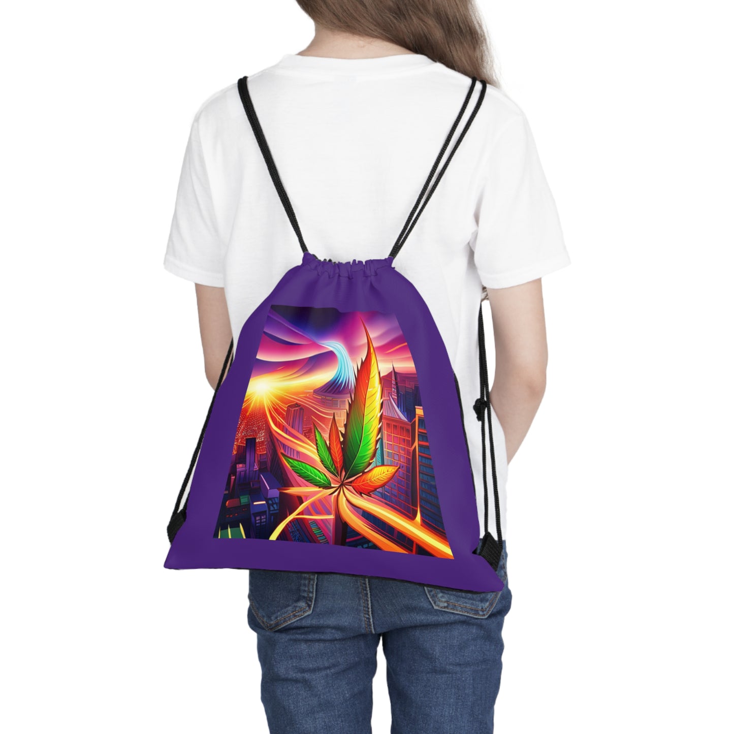 Gummy Bunz Outdoor Drawstring Bag