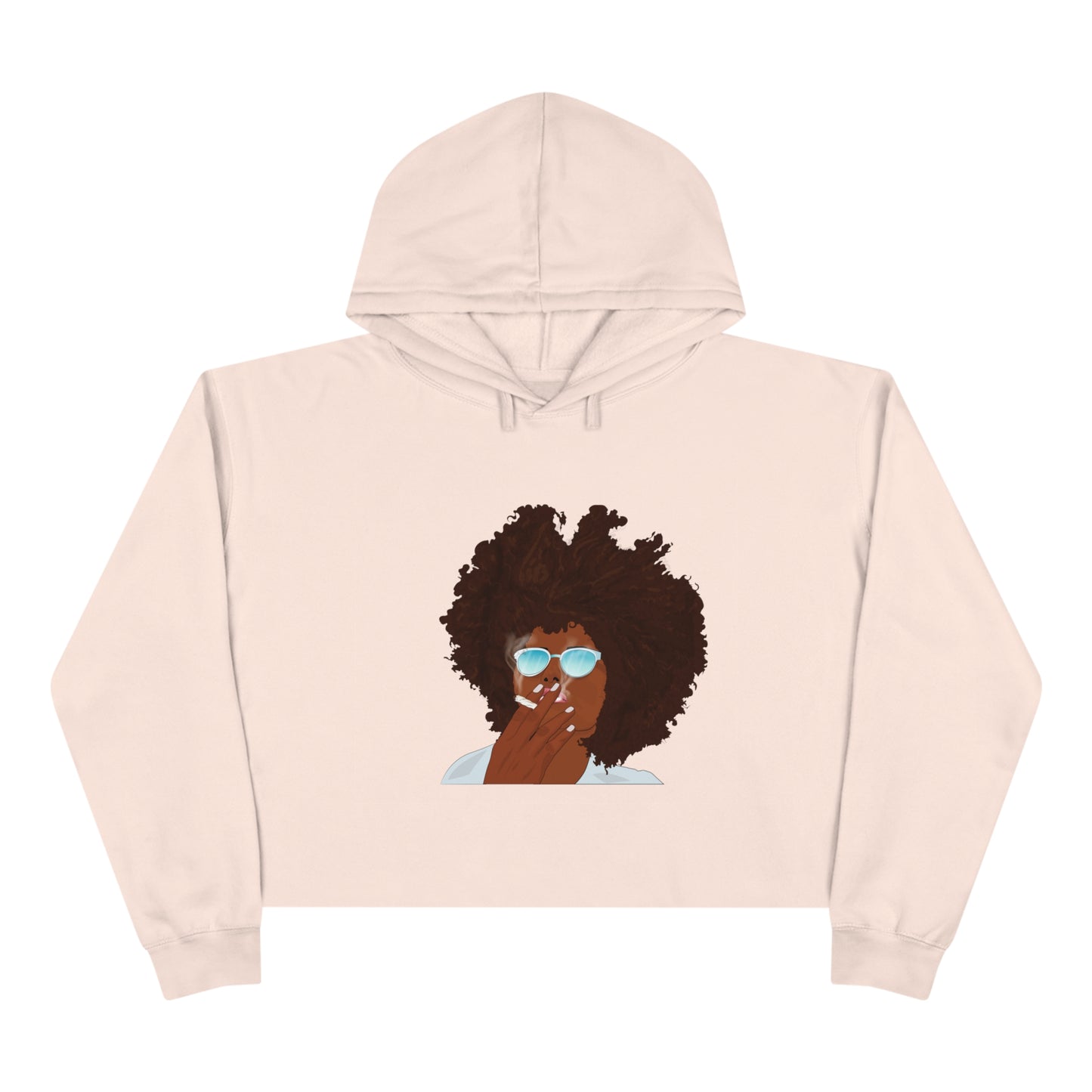 Crystal Ex Crop Hoodie