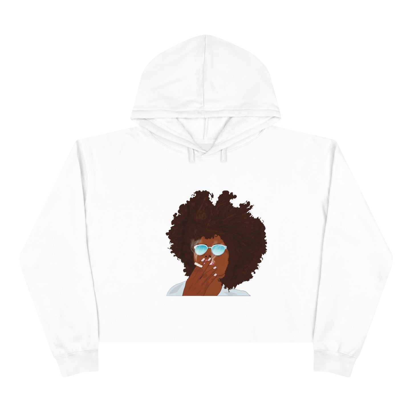 Crystal Ex Crop Hoodie