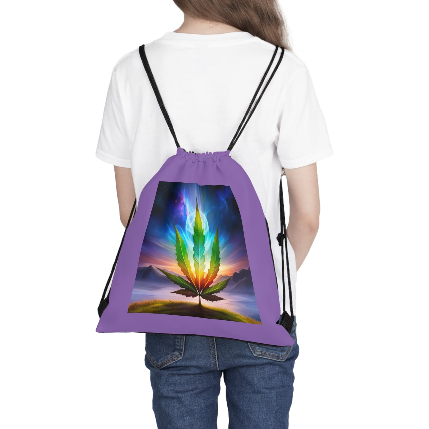 Wild Berry Outdoor Drawstring Bag