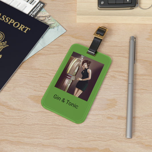 Gin Luggage Tag