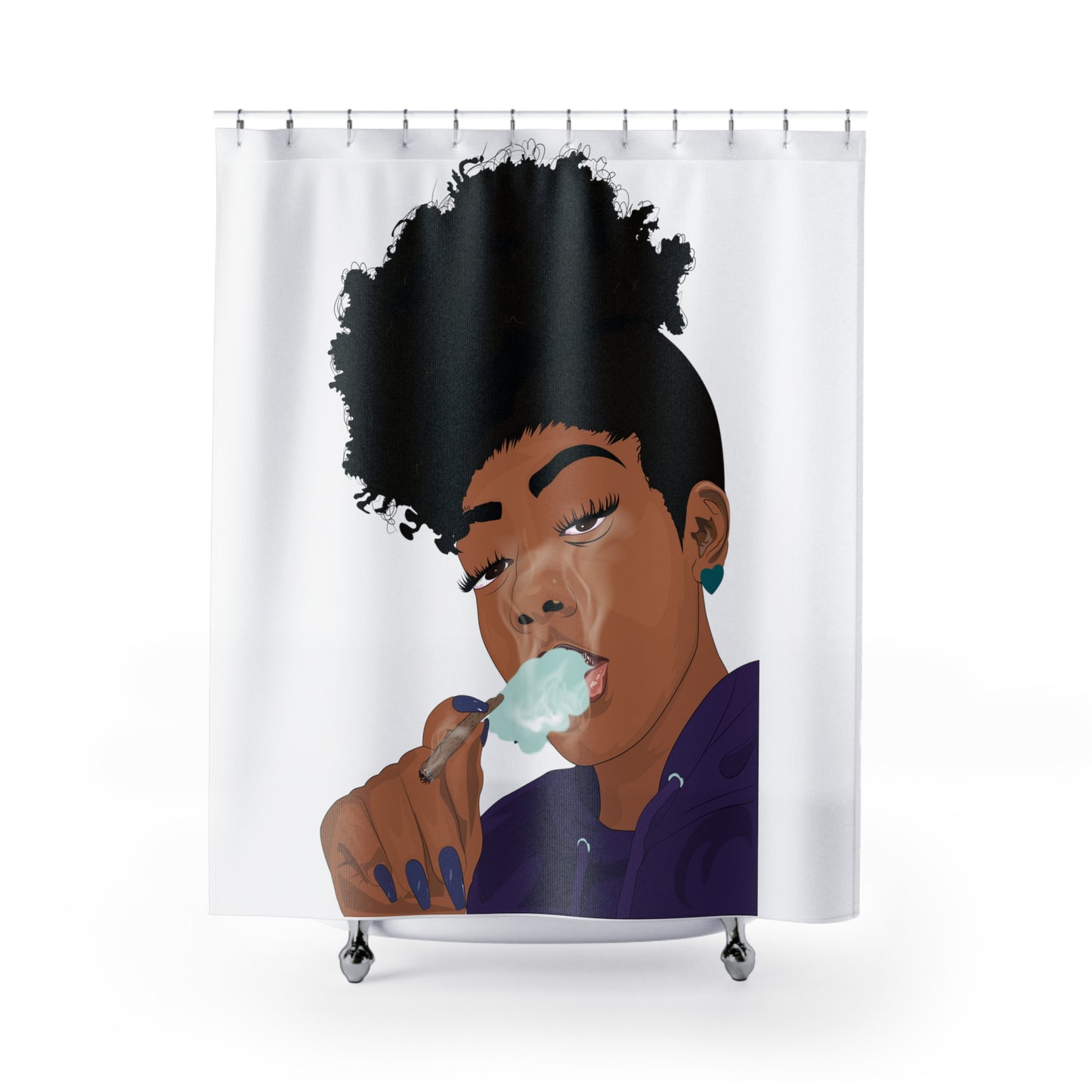 Purple Haze Shower Curtain