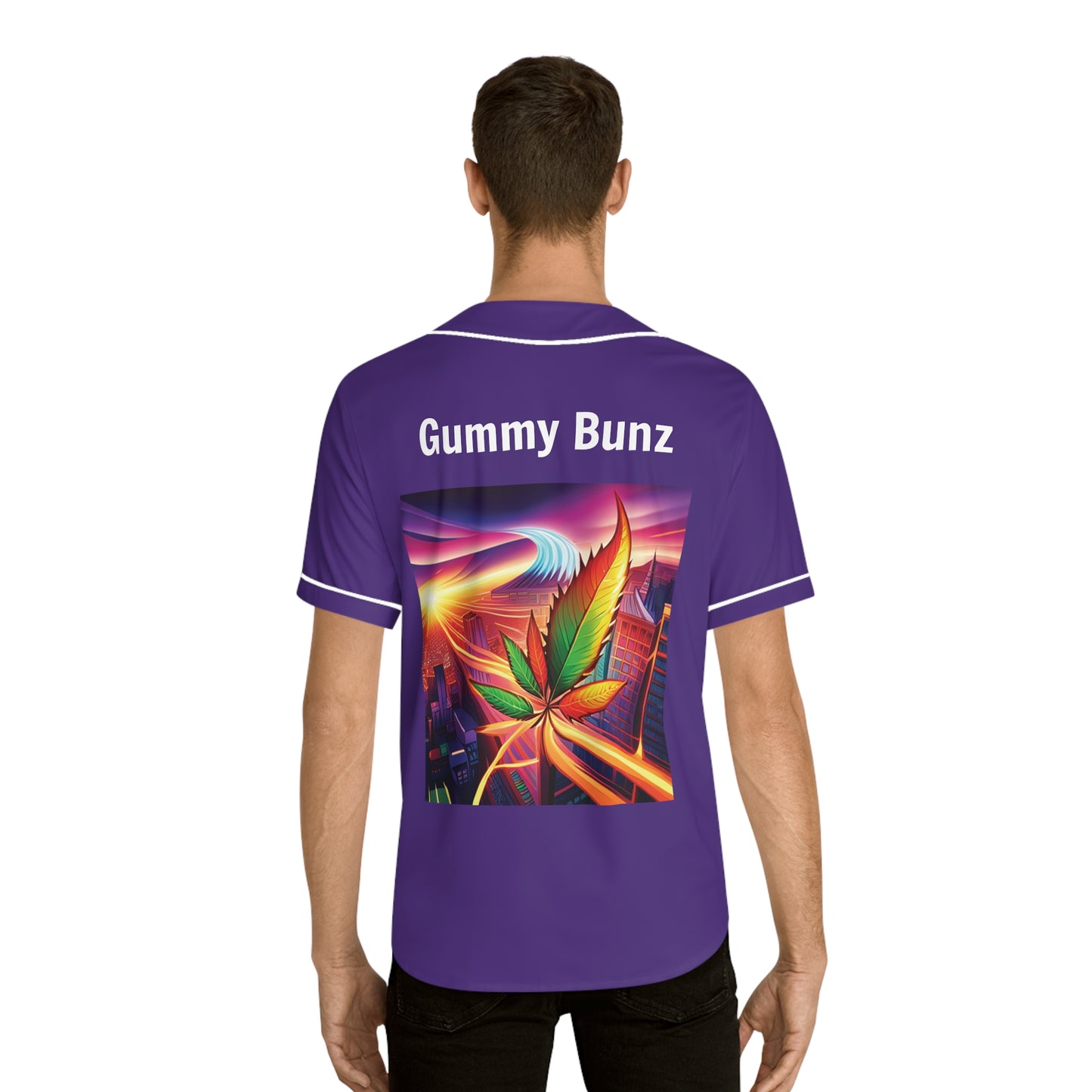 202 Gummy Bunz Men's Baseball Jersey (AOP)