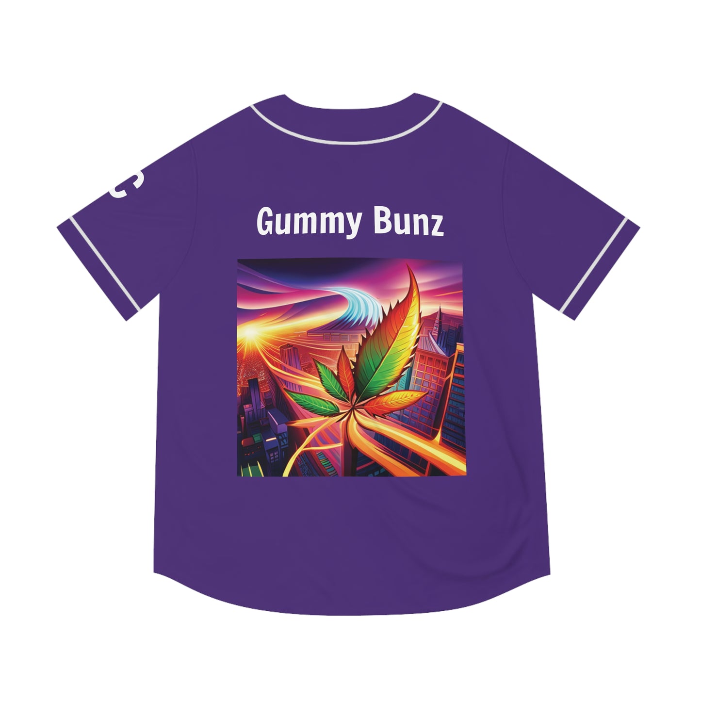 202 Gummy Bunz Men's Baseball Jersey (AOP)